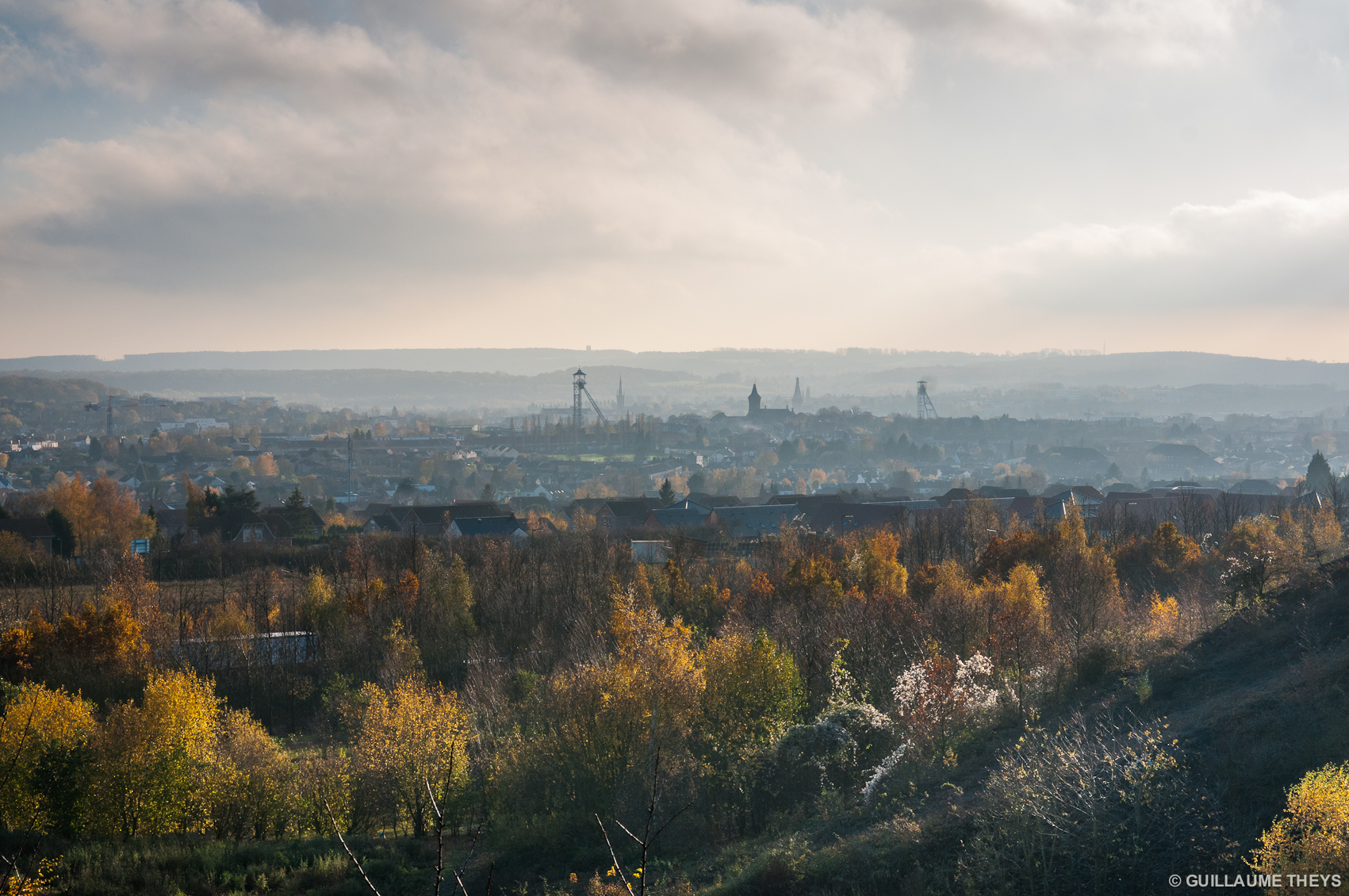 Vue du bassin minier de lievin