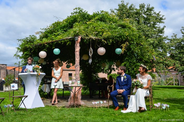 Photos mariage ferme de Bouchegnies